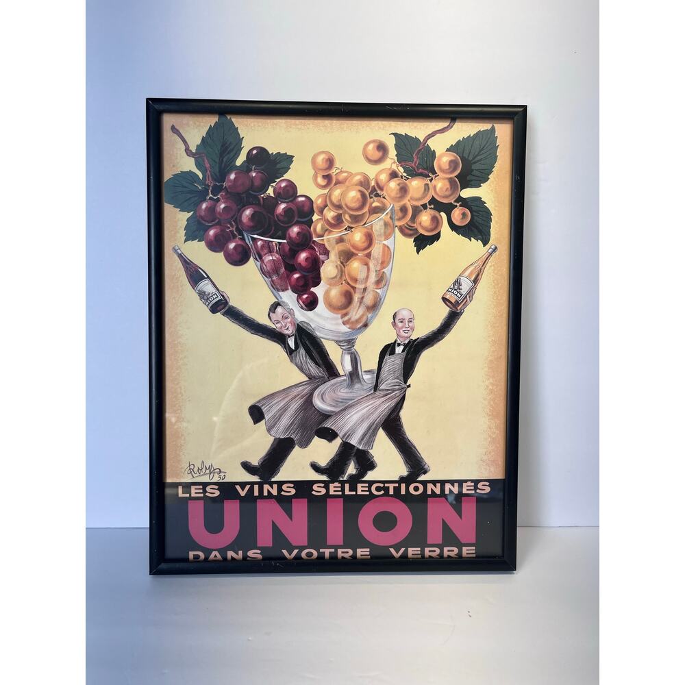 Les Vins Selectionnes Dan’s Votre Verre Poster 11”x16”